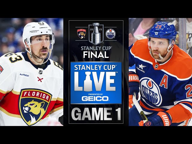 2025 Stanley Cup Final Live Game 1: Florida Panthers vs Edmonton Oilers