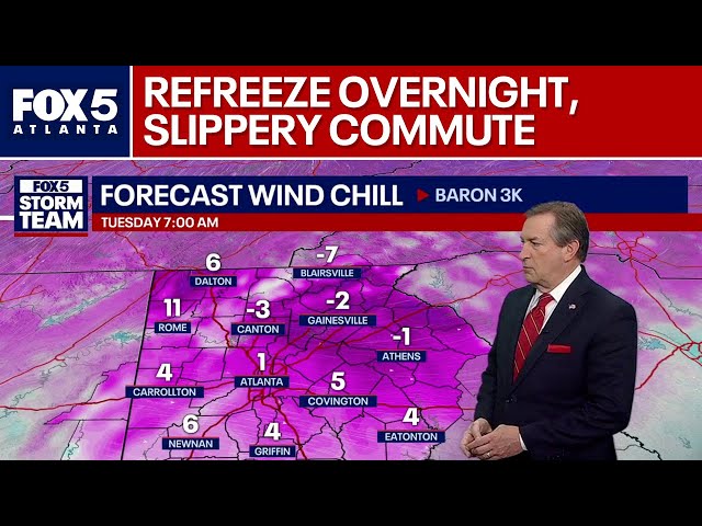 Georgia braces for frigid Monday after major ice event | FOX 5 News