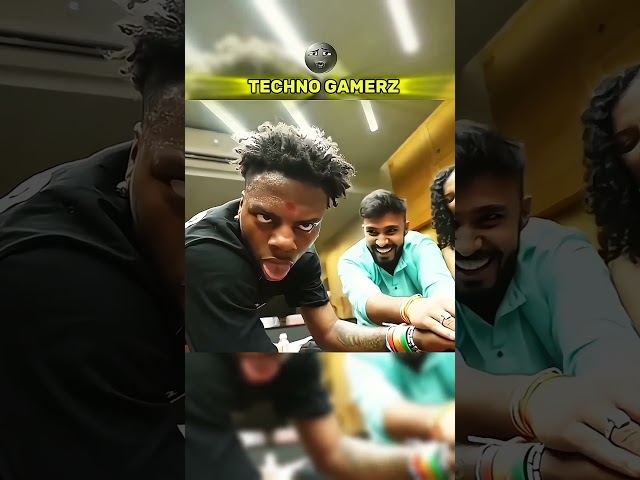 TECHNO GAMERZ VS ISHOWSPEED ||#shorts #technogamerz #ishowspeed #gamerfleet #ujjwal