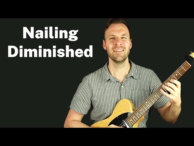 Next Level Soloing Over Chord Changes | Diminished Arpeggios Guitar Lesson
