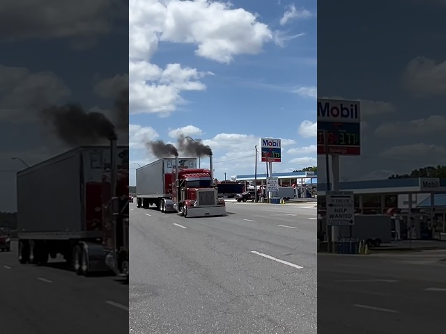 #peterbilt #379 #workingclass #pacman #chickenlights #cat #13speed uncle Darren stafford #blackowned