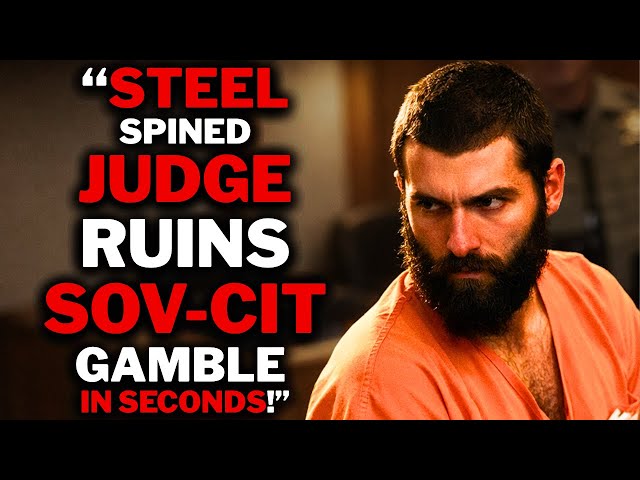Smug SovCit Courtroom Schemer STALLS Restitution… And The Judge CRUSHES His Freedom
