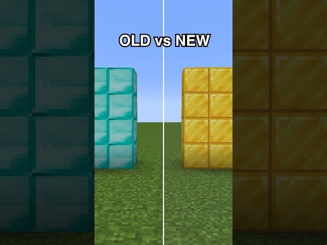 OLD VS NEW Minecraft Nostalgia #minecraft