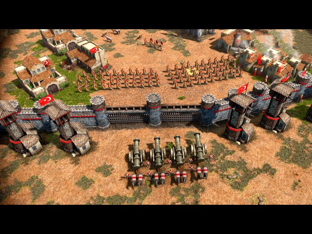 AoE3DE - 4v4 OTTOMAN EXPANSION | Multiplayer Gameplay