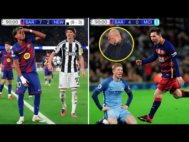 15 Times Barcelona Destroyed Premier League Teams