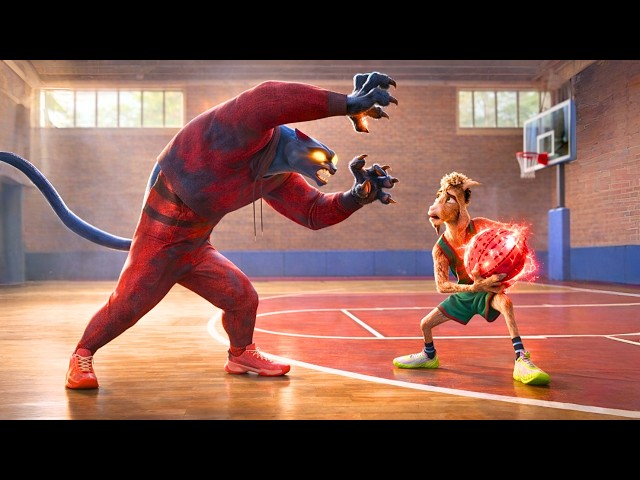 ROOKIE GOAT challenges the STRONGEST and FASTEST ANIMALS to prove she is a BASKETBALL LEGEND