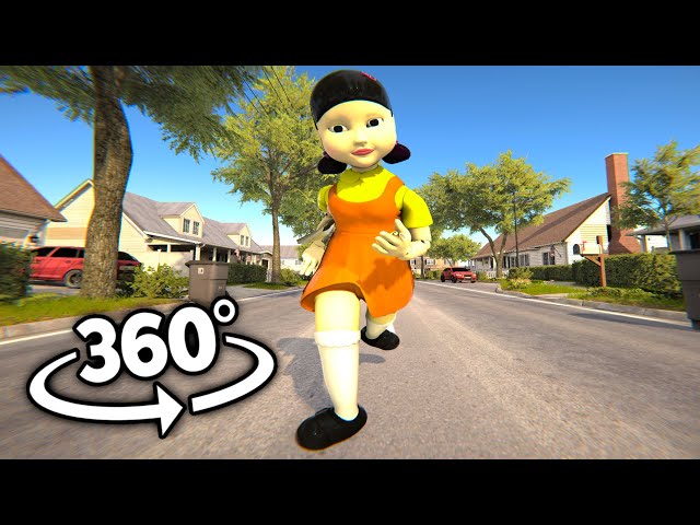 Red Light Green Light Escape (360° VR)