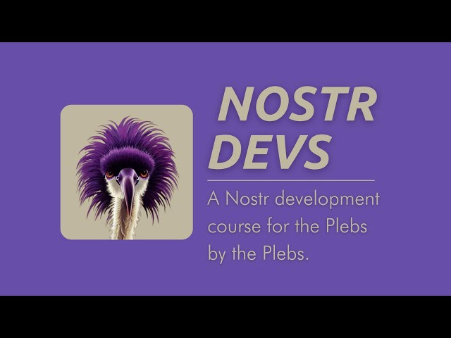 NostrDevs: Build a Social Network from Scratch