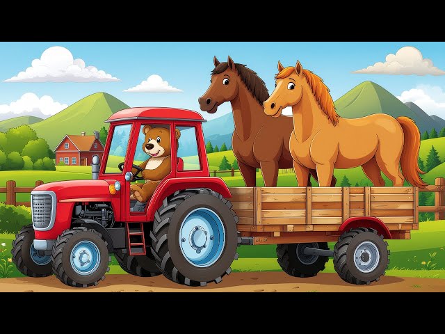 A Day in the Life of a Horse Herding Farmer 🐎!