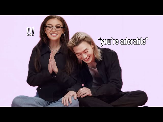 Anna Cathcart & Sang Heon Lee being adorable for 10 minutes straight