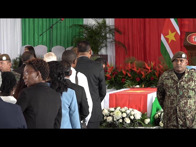 Uitvaart Ex-President Chan Santokhi Di.07 Apr 2026