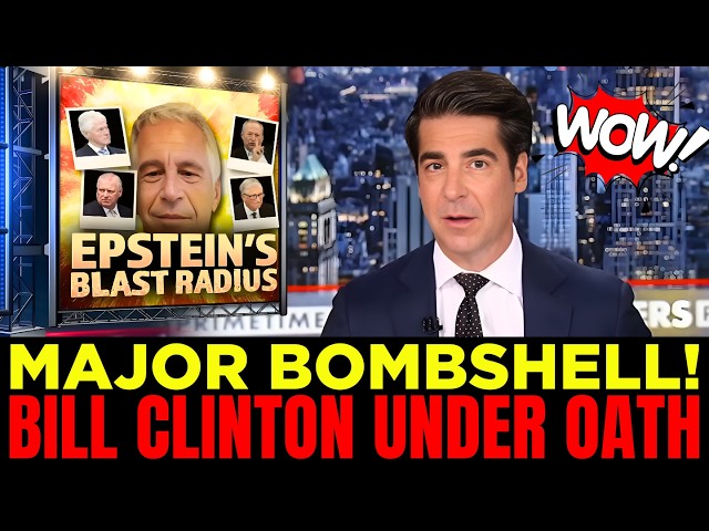 🔥 Jesse Watters Primetime: Bill Clinton Under Oath in Epstein Bombshell Deposition