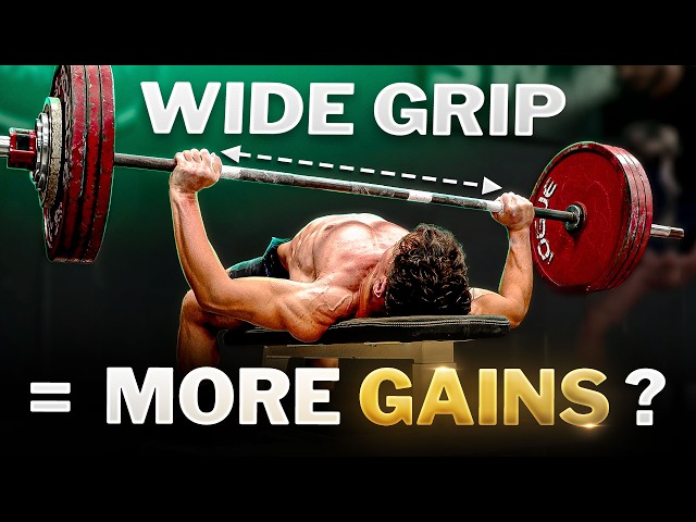 How the Wide Grip is Secretly a Bench Press Cheat Code (Myth vs Reality)