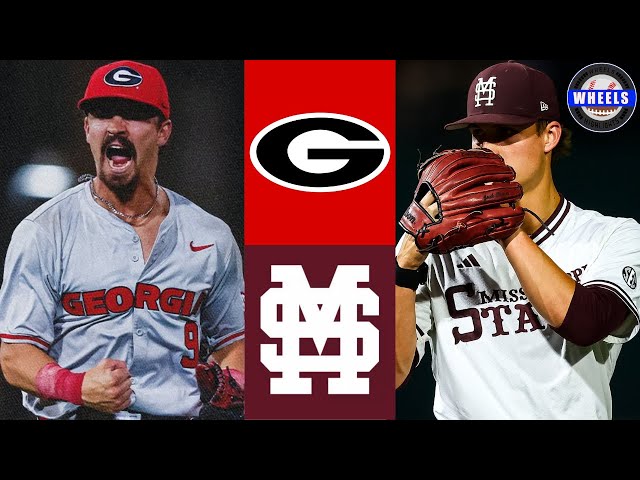 #5 Georgia vs #4 Mississippi State (Crazy!) | Game 1 | 2026 College Baseball Highlights