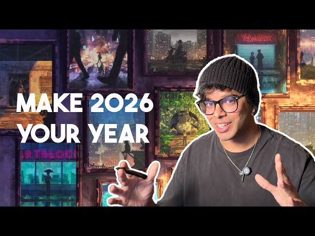 The Only Art Plan You Need for 2026 (Free Art Course)