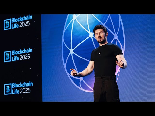 Pavel Durov Unveils Cocoon | Blockchain Life 2025 in Dubai | Full HD