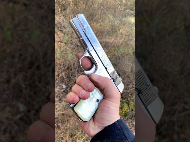 Nickel & Pearl 1903 Pocket Hammerless