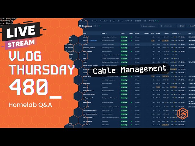 VLOG Thursday 481:Firewalls, Networking, and Homelab Q&A