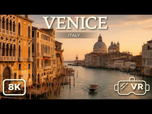 Venice in VR 180° | A Cinematic Journey Through Canals, History & Hidden Streets (8K)