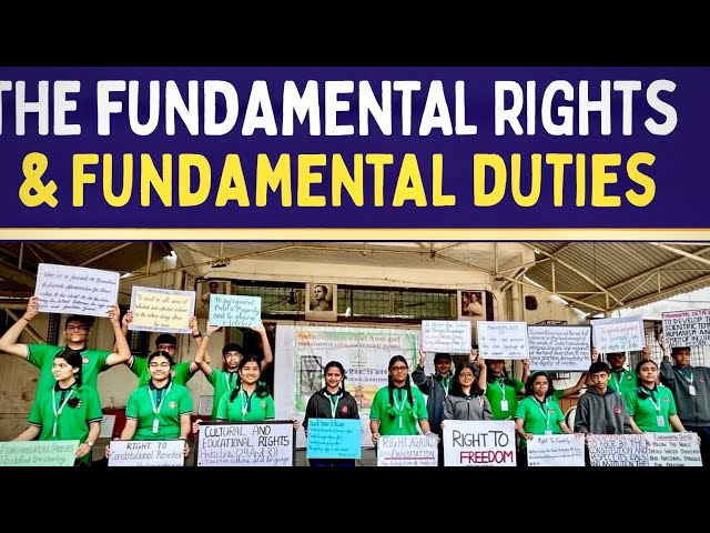 Indian Constitution:The Fundamental Rights &Fundamental Duties by showing play cards| #librarypoint