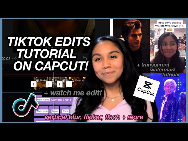 HOW TO EDIT ON CAPCUT || TIKTOK EDITS