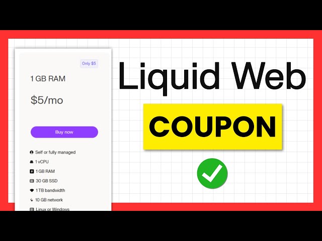 Best LiquidWeb Coupon 2026 |  Save up to 77% OFF on VPS Hosting