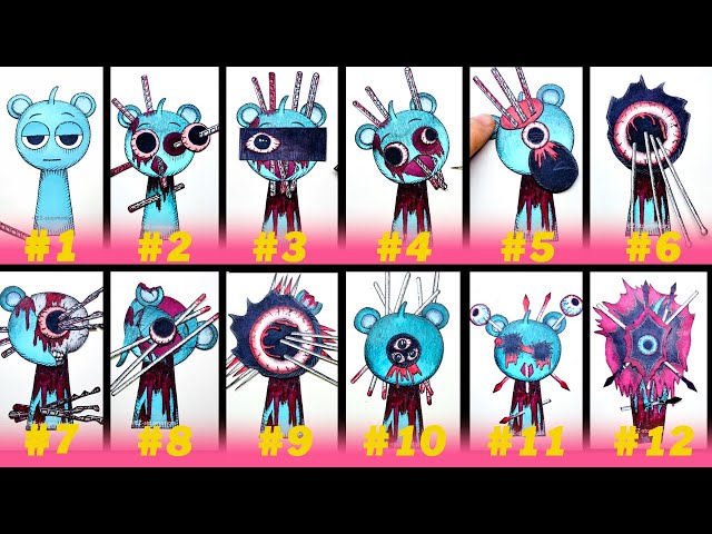 [Sprunki transformation] SKY phase 1 to 12