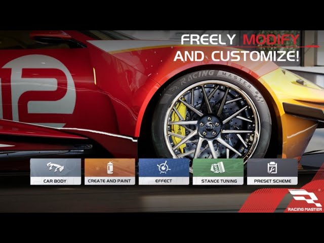 Racing Master Car Customization & Modification | 😱 Full Customization & Upgrade Guide 
