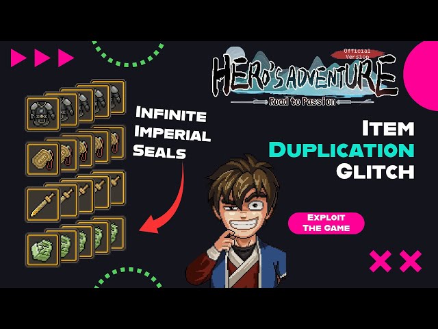 Item Duplication EXPLOIT | Hero's Adventure