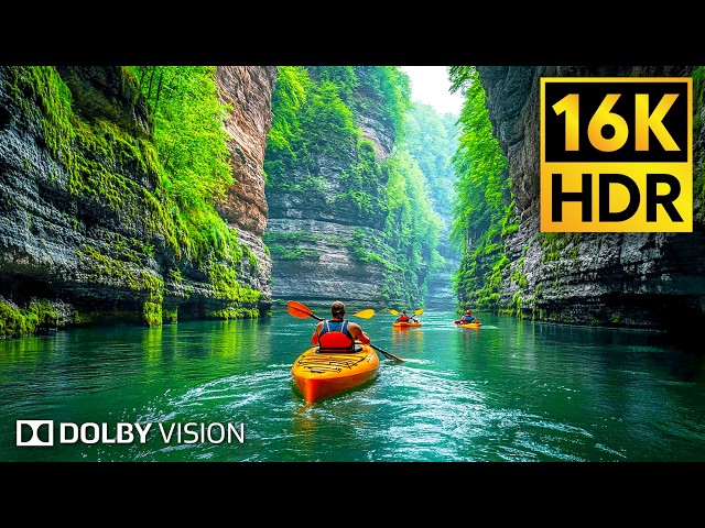 Experience Earth's Most Beautiful Landscapes in 16K HDR 120FPS Dolby Vision