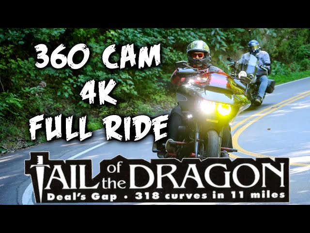 Tail of the Dragon 360 Cam 4k full ride