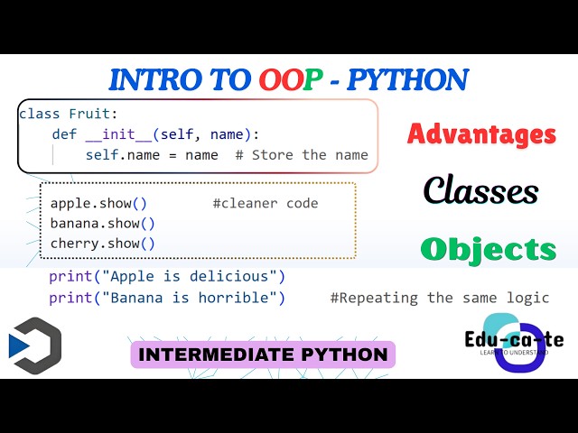 Introduction to OOP - Intermediate Python