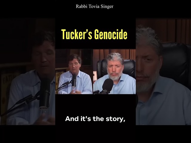 Tucker Carlson Gets Esther & Genocide WRONG — Rabbi Singer Responds