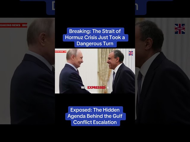 BREAKING: PUTIN SPEAKS ON STRAIT OF HORMUZ 🚨 GLOBAL TENSIONS RISING