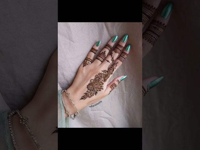 Easy Mehndi Design 2024| Eid Mehndi designs | bridal mehndi | mehandi | #kausarmehndiarts