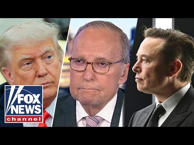 ‘IT’S A SPAT’: Larry Kudlow breaks down Trump-Elon feud