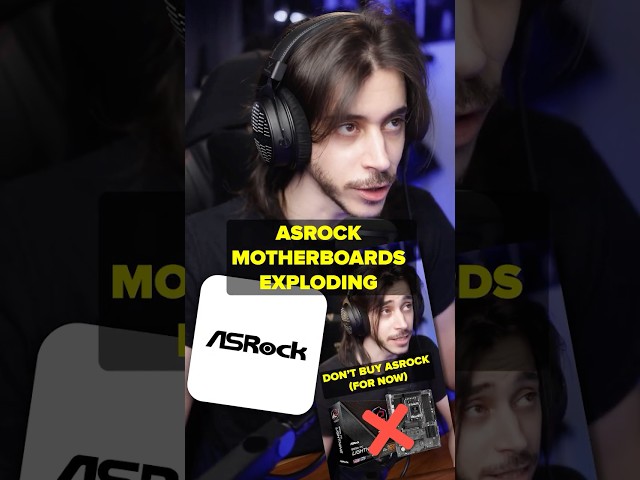 Avoid Asrock... FOR NOW - Motherboards Exploding Ryzen CPUs