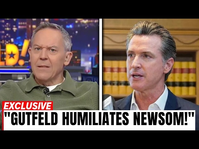 Gavin Newsom gerät in Panik, nachdem Greg Gutfeld ihn live im Fernsehen gedemütigt hat.