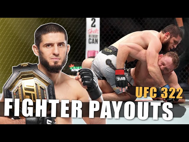 UFC 322: Payouts & Salaries Revealed!! | Della Maddalena vs Makhachev