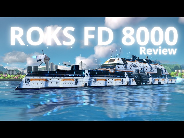New Bundle - ROKS FD 8000 - Zumwalt but Premium Version - Modern Warships