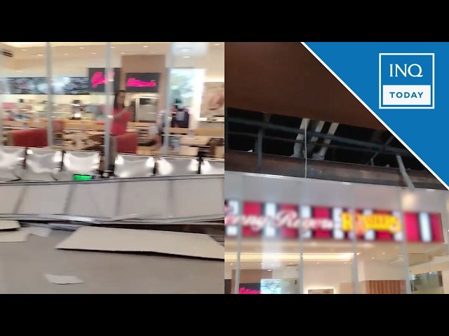 7 hurt as part of ceiling at Naia terminal 1 collapses on Good Friday | INQToday