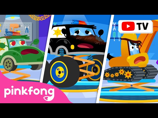 Pinkfong Car Mechanic Compilation 🚗🛠️ | 2 Hours | Brain Break for Kids | Pinkfong Official