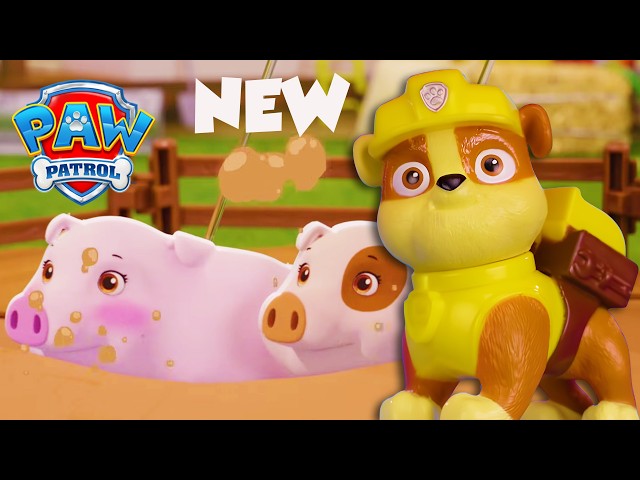 NEW! Rubble’s Sink Hole Save | PAW Patrol | Toy Play for Kids