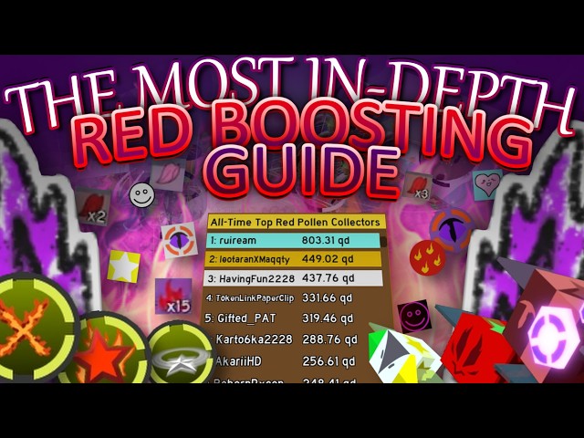 The Most In-Depth RED BOOSTING GUIDE IN 2026