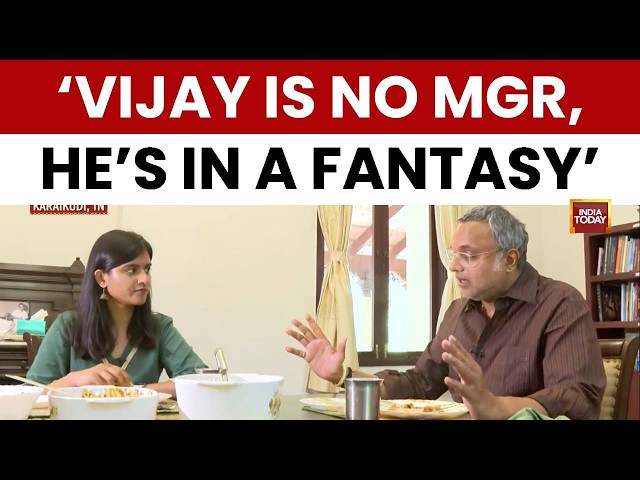 EXCL: Karti Chidambaram On Tamil Nadu's Religious Identity, Vijay's Politics And Karaikudi Battle