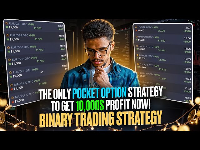 THE ONLY POCKET OPTION STRATEGY TO GET 10,000$ PROFIT NOW! | BINARY TRADING STRATEGY