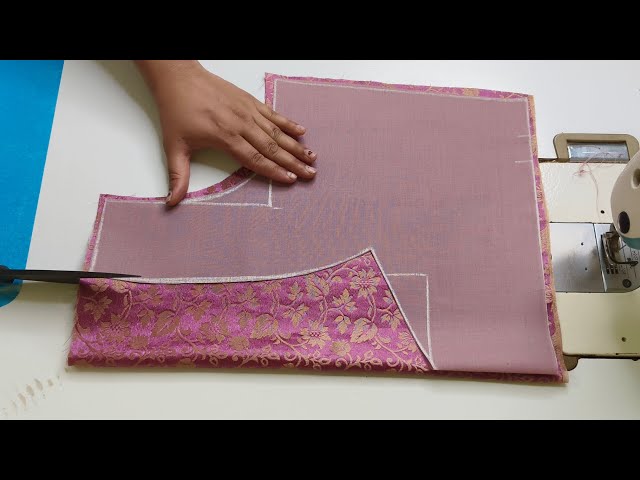 Designer Blouse Design Cutting And Stitching Back Neck Blouse Designs | Blouse Ki Design