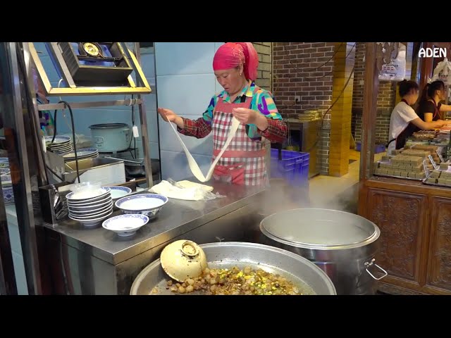 Street Food Market in Xi'an, China