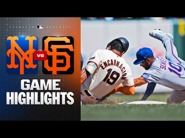 Mets vs. Giants Game Highlights (4/5/26) | MLB Highlights