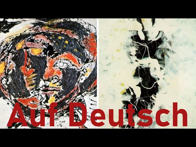 Jackson Pollocks Nicht-Tröpfchen Kunst